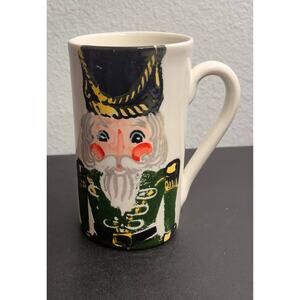 VIETRI Made In Italy Nutcrackers Latte Mug With Soldier